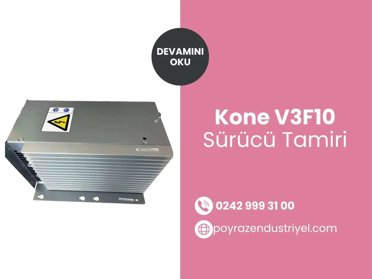 Kone V3f10 Sürücü Tamiri